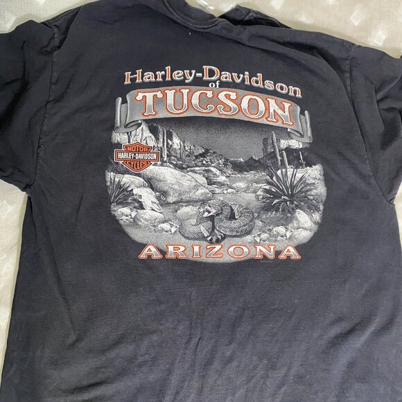 Vintage Harley-Davidson Arizona T-Shirt XXL Hanes  USA - Picture 1 of 4